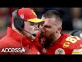 Travis Kelce &amp; Andy Reid Speak Out On TENSE Super Bowl Moment