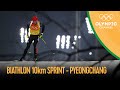 Men's 10km Sprint - Biathlon | PyeongChang 2018 Replays