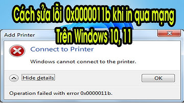 Cách sửa lỗi 0x0000011b khi in qua mạng trên Windows 10, 11