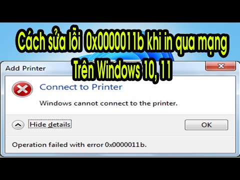 Cách sửa lỗi 0x0000011b khi in qua mạng trên Windows 10, 11