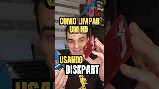Como Limpar um HD de Verdade com DiskPart #shorts #windows #dicasdepc #hardware #tecnologia