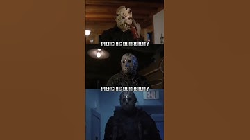 Jason (Part 4) vs Jason (Part 7) vs Jason (Fvj) #jasonvoorhees #slasher #horror #vs #shorts