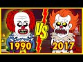 Old Pennywise (1990) vs New Pennywise (2017) (Parody Animation)