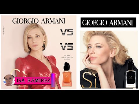 ARMANI Sí Intense 2021 VS Sí Intense Negro - Comparación de perfume - SUB