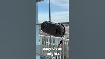 Window Cleaning Robot Electric Glass Limpiacristales Remote Control Home #cleaninghacks #shorts