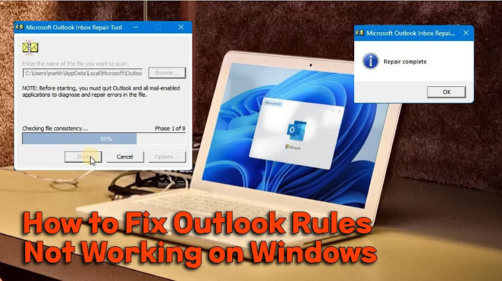 Lỗi rule outlook và exchange ko đồng bộ