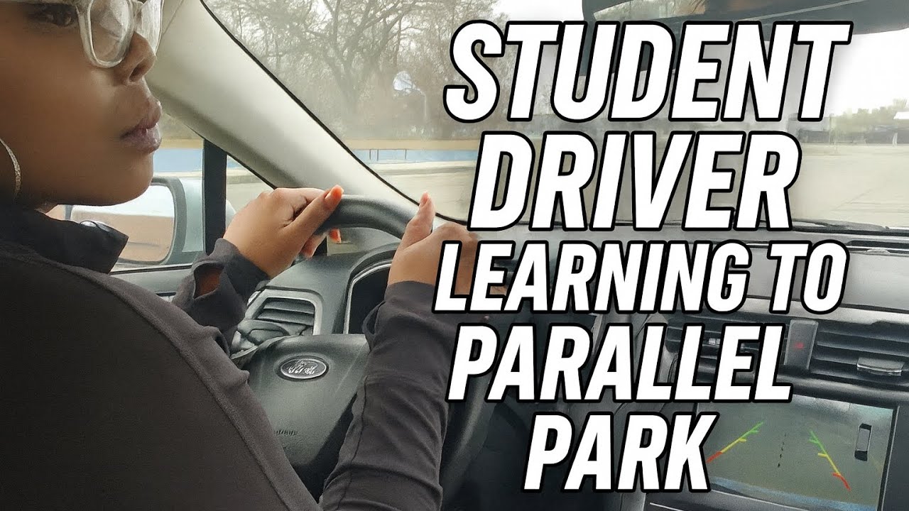New Driver Learning to Parallel Park — Real Driving Lesson - YouTube