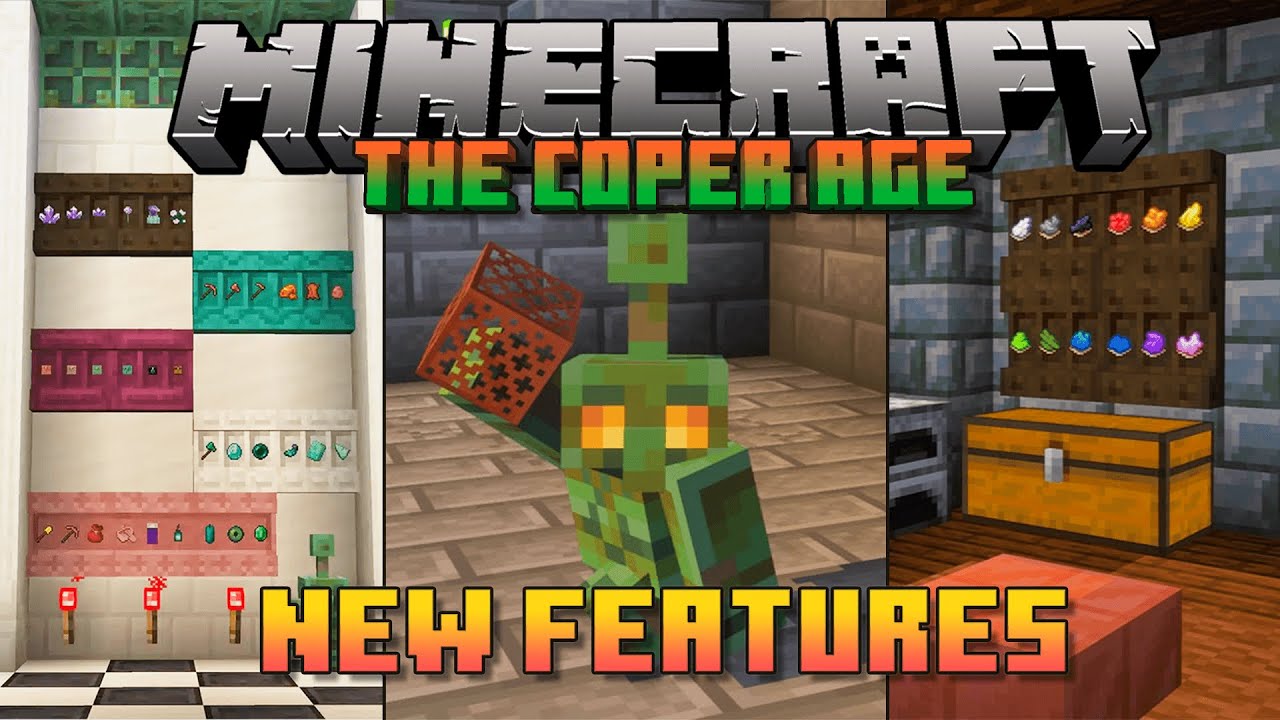 Everything NEW in Minecraft's Copper Age Update - YouTube