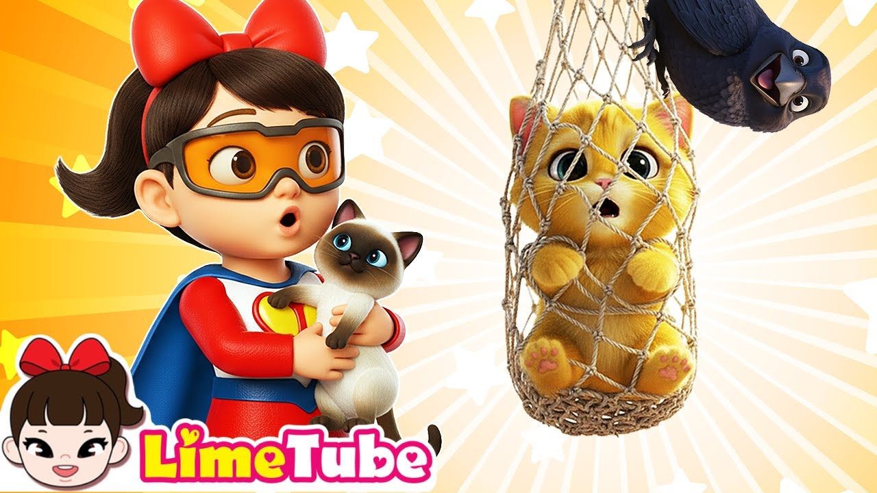 Mission de sauvetage des chatons ! 🐱💛 Super Lime au secours | LimeTube