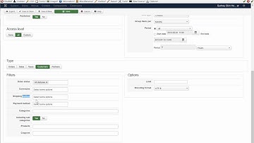 How to make sales report in Hikashop