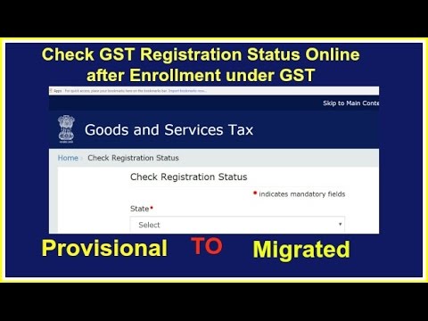 In this video you can get to know how check your gst registration status. after enrollment under the status of enrolment wheth...