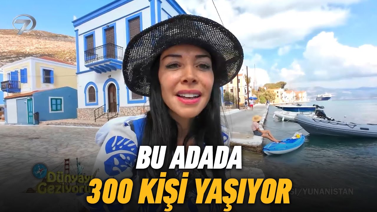 Artık Kapıda Vizeyle Gidilebilen Meis Adasını Geziyoruz | Dünyayı Geziyorum Meis Adası Yunanistan
