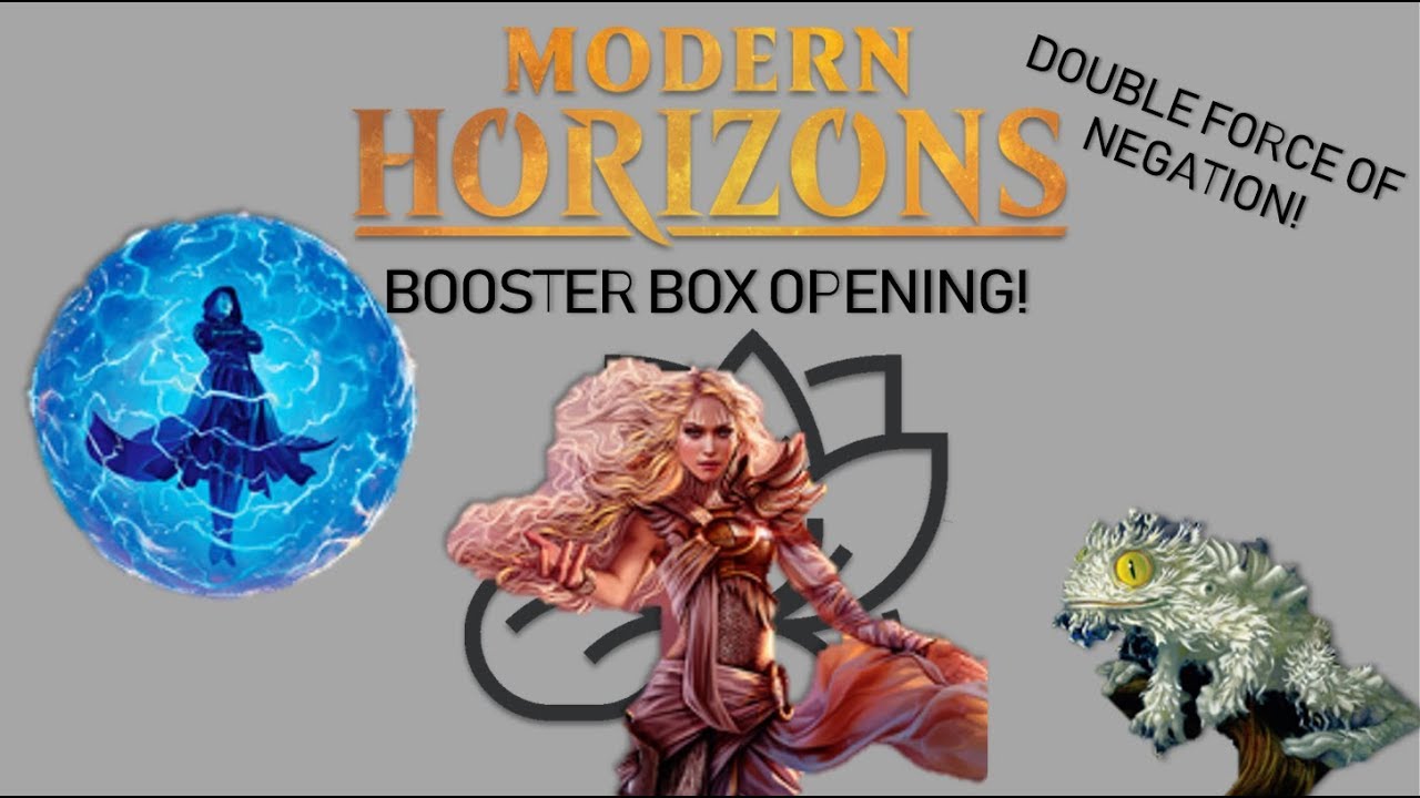 Modern Horizons Booster Box Opening! | DOUBLE FORCE OF NEGATION!