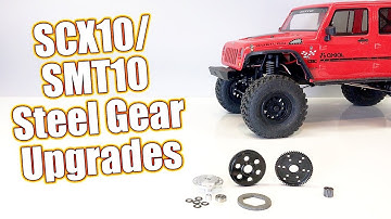 Get Strong Gears! - Robinson Racing SCX10/ SMT10 Spur Gear & Gen 3 Slipper Upgrades | RC Driver