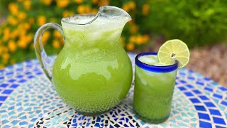 AGUA DE PEPINO 🥒 CON LIMÓN 🍋