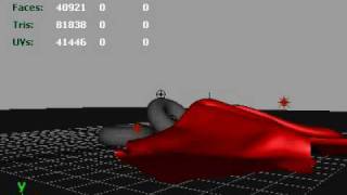Cloth Test Maya