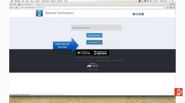 RantCell Analytics Sign Up