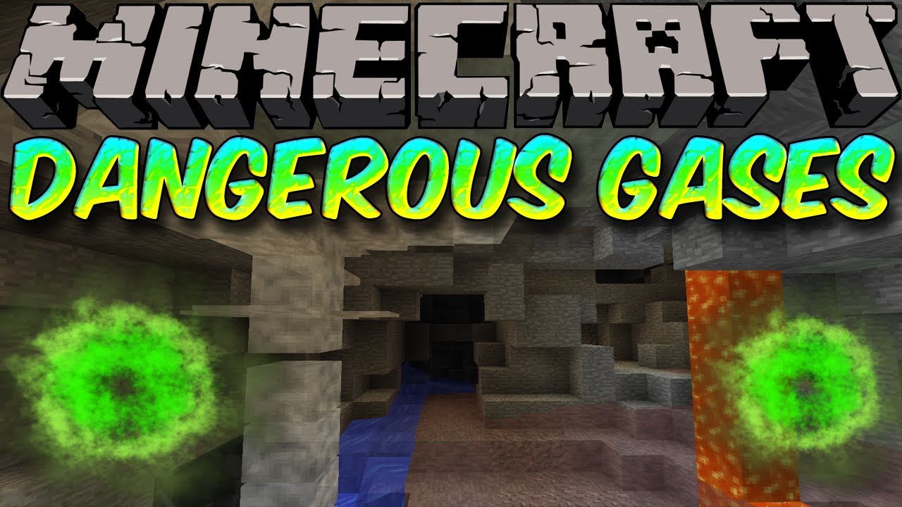 Minecraft Mods DANGEROUS GASES! Explosive & More! (1.6.2) YouTube