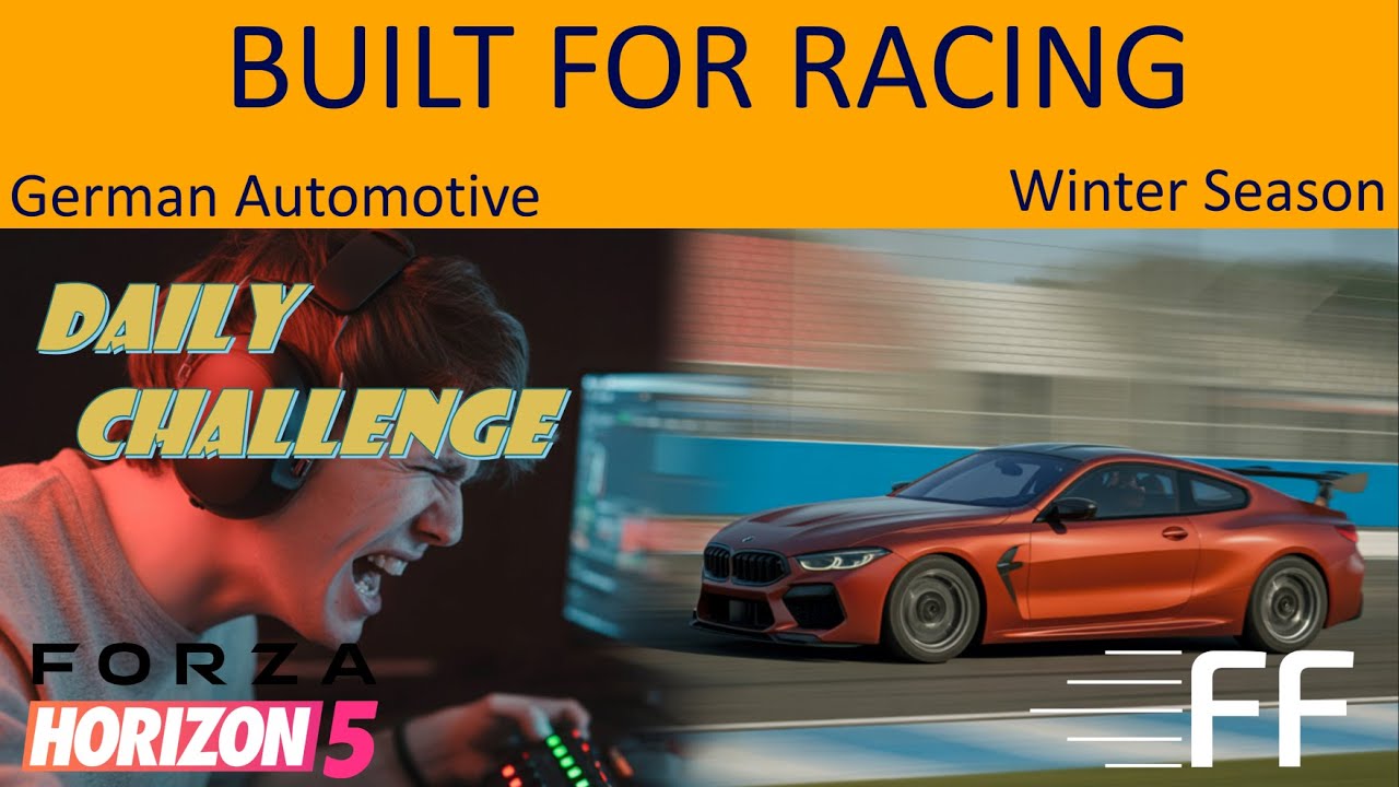 FH5 Built for Racing: EASY BMW Horizon OPEN CUSTOM Race (Don't Miss!) | Series 51 Winter