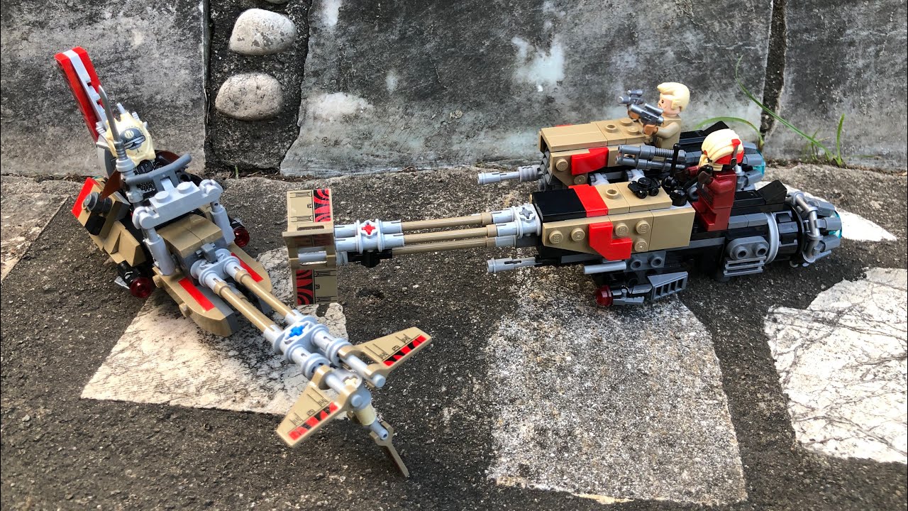 Cloud Rider UNBOXING and BUILDING: LEGO Star Wars Cloud-Rider Swoop Bikes 75215 ...