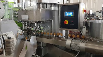 Automatic ball lollipop twist wrapping machine 0086 15139112257
