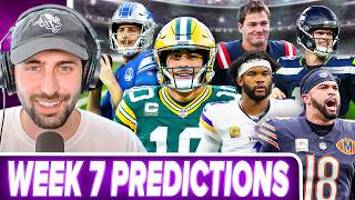 NFL Week 7 Predictions: Packers-Lions, Pats-Bears, Colts-Vikings, Chiefs-Seahawks, Bengals-Ravens
