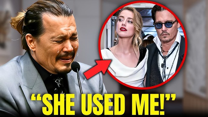 Johnny Depp BREAKS IN TEARS As He Reveals What Amber Heard Did To Him - YouTube