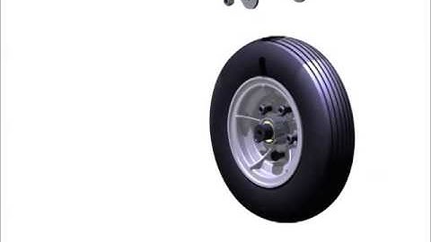 Animated AusCarrier Wheel Assembly