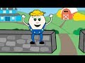 Humpty dumpty sat on a wall  nursery rhyme for children toddlers babies by 123abctv