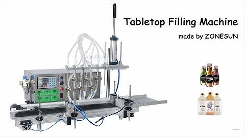 ZS-DTMP6 Automatic Six Diving Nozzles Liquid Filling Machine
