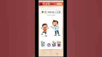 Brain test level 322 solution / stop the bully!