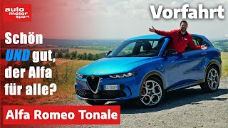 Alfa Romeo Tonale - schön UND gut, der Alfa für alle? I auto motor und sport