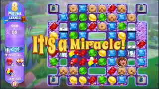Wonka's World of Candy Level 135 - NO BOOSTERS + FULL STORY 🍫 | SKILLGAMING ✔️