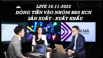 DÒNG TIỀN VÀO NHÓM BĐS KCN - SẢN XUẤT - XUẤT KHẨU