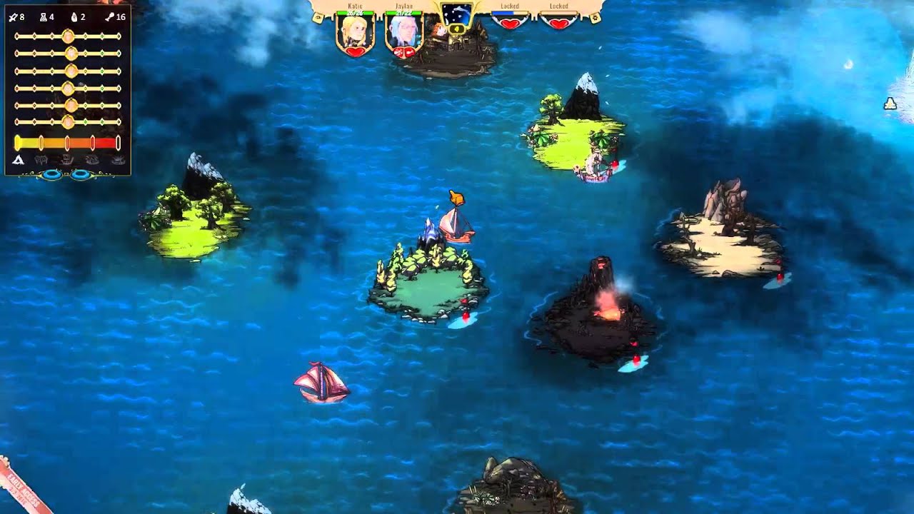 Papa Boris plays Overfall #23 (New start: Wizard + Cleric)