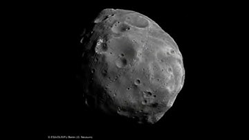 Eerie footage captured by European Space Agency