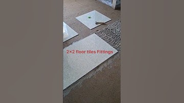 2×2 Vitrified tiles floor Fittings #shorts #shortsfeed #tiles