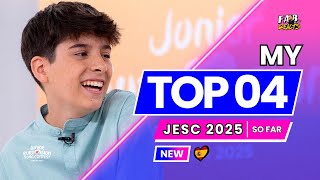 My Top 04 | JUNIOR EUROVISION SONG CONTEST 2025 | New: 🇪🇸 🎶😍