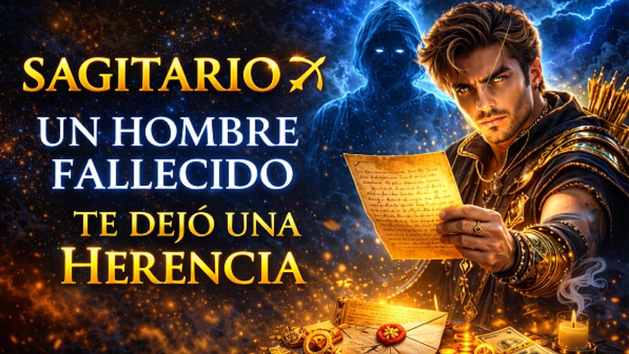 SAGITARIO♐Un Hombre Fallecido Ha Dejado Una Herencia Para Ti⚰️💵Horóscopo Diario 4 de Marzo 2026