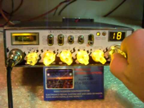 cobra 29 nw ltd classic with custom face built for radio rfx-75 - YouTube