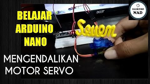 tutorial servo motor