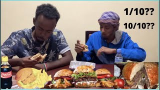 Trying every burger in Hargeisa Somaliland 2021