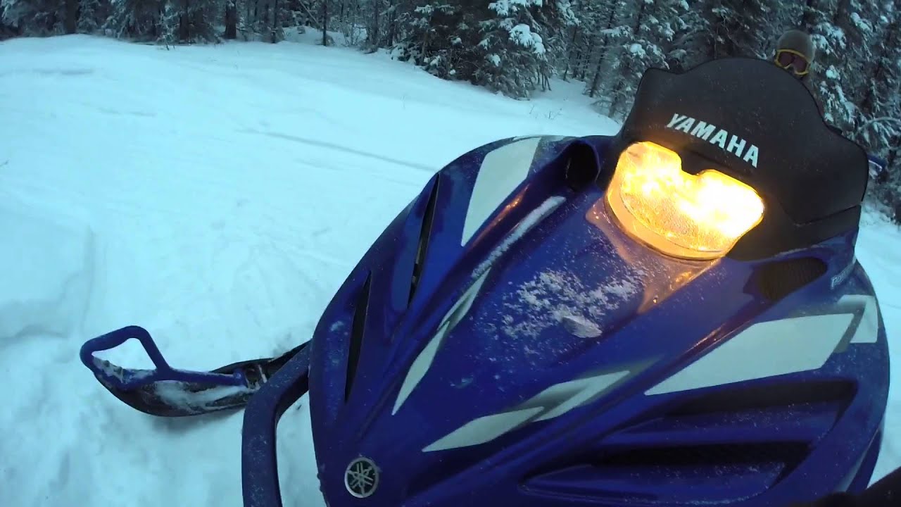Snow Machine riding in Tok, Alaska (3) YouTube