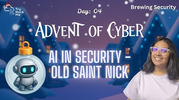 AI in Security - old sAInt nick | AoC 2025 Day 4 | TryHackMe | Beginner Friendly