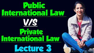 Difference between Public and Private International Law | Public versus Private International Law