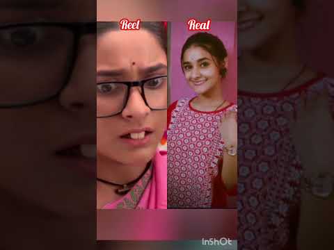 Reel VS Real #বাবলিসুন্দরী#স্নেহাগুড়িয়া#স্টারজলসা #banglaserial #newseries #ytshorts