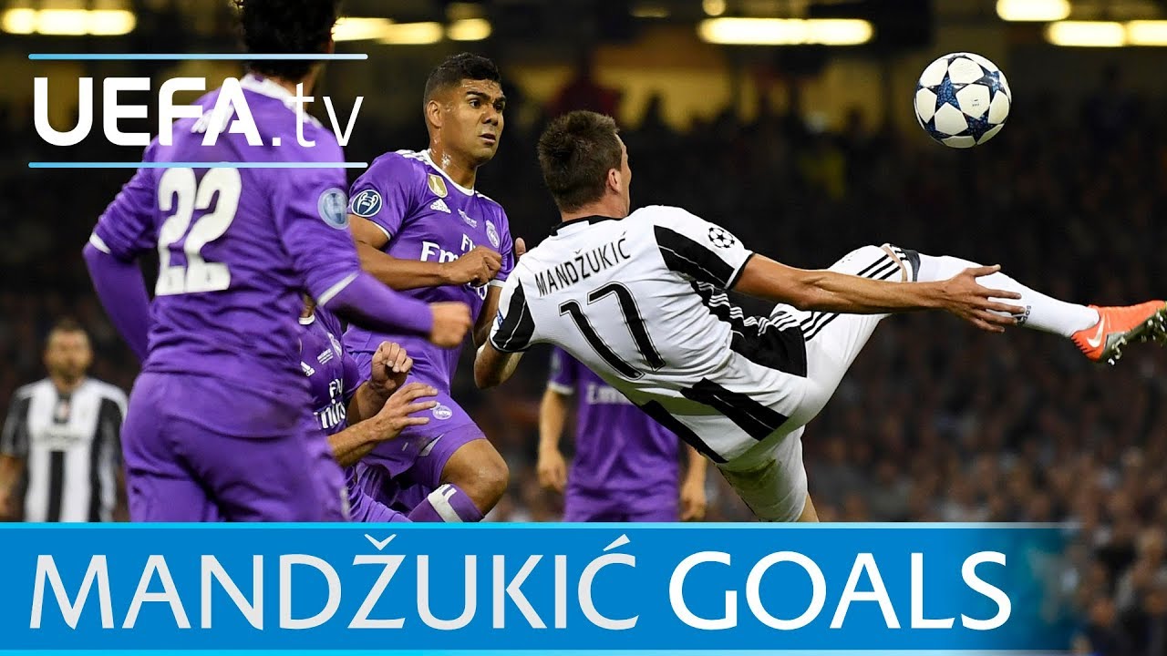 Mario Mandžukić - 5 UEFA Champions League goals