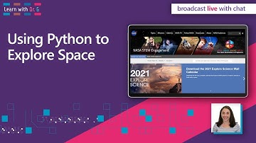 Using Python to Explore Space | Learn with Dr G