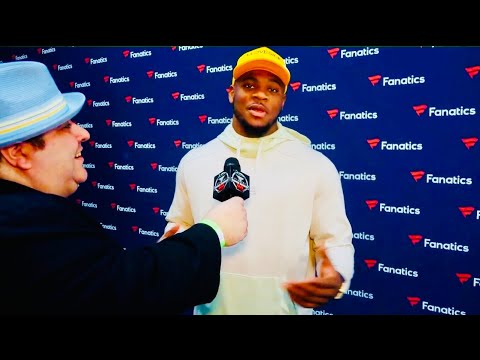 Micah Parsons talks about Pro Bowl and Defensive Rookie of the Year at Fanatics Super Bowl Party!