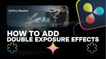 How To Add DOUBLE EXPOSURE Effects In Davinci Resolve in Seconds!